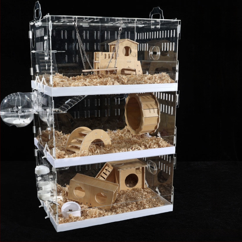 Klietka pre hamstera, plastová, značka Powerful factory, vhodná pre hamstera