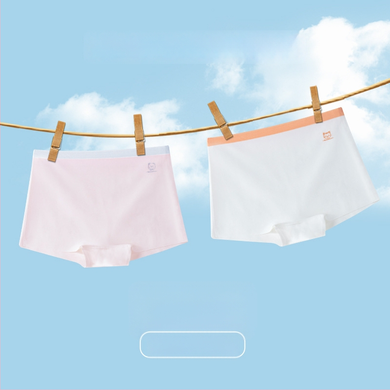 Lenjerie intimă pentru fetițe, fără cusături, din ice silk, Class A, vara 2024, pentru 3–8 ani