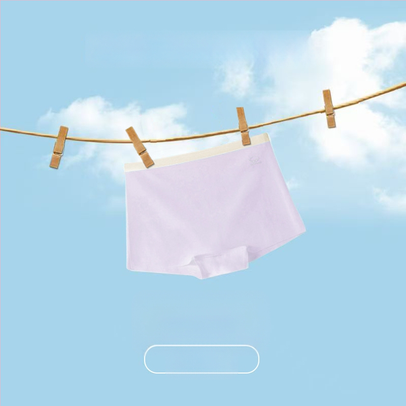 Lenjerie intimă pentru fetițe, fără cusături, din ice silk, Class A, vara 2024, pentru 3–8 ani