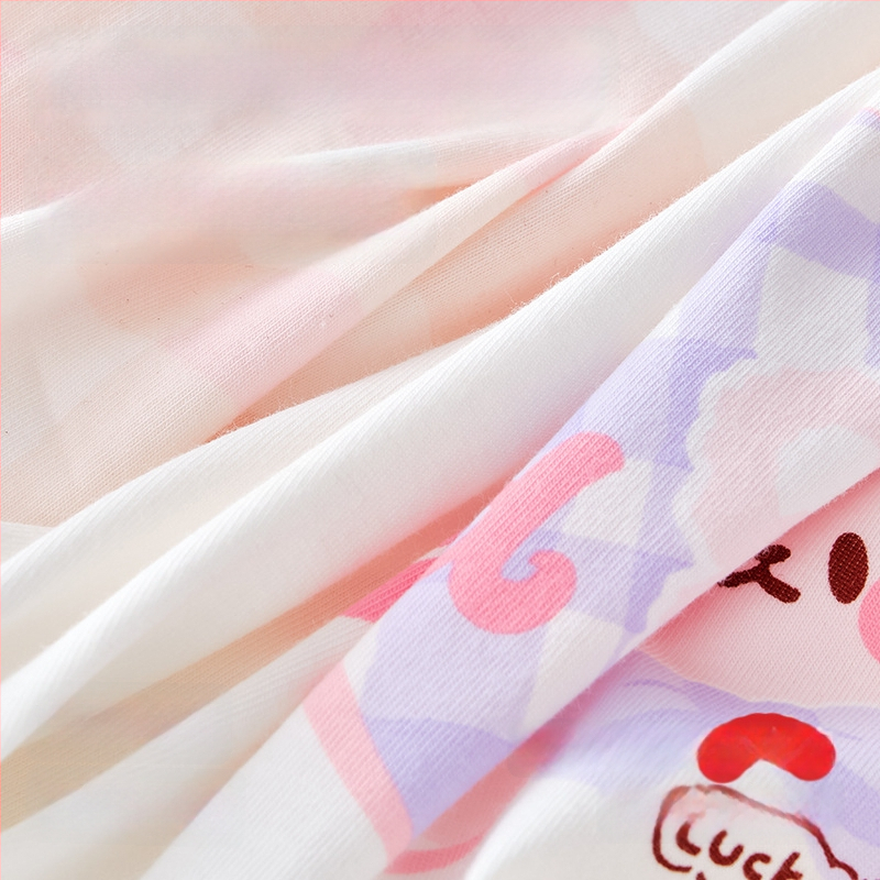 Boxeri pentru fete din bumbac 95%, model ușor de vară, pentru copii 3–8 ani (100–140 cm) și copii mai mari peste 140 cm.