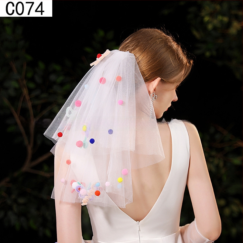 Αξεσουάρ κεφαλής από διχτυωτό ύφασμα με φιόγκο, γλυκό γυναικείο στυλ, μοτίβο, κατάλληλο για γάμο και δώρα γενεθλίων