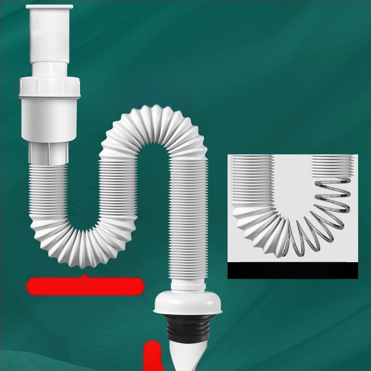 Odtok pre umývadlo s proti zápachu – PVC, model WD-XS171-20, menovitý tlak 1, prevádzková teplota 60°C, priama montáž