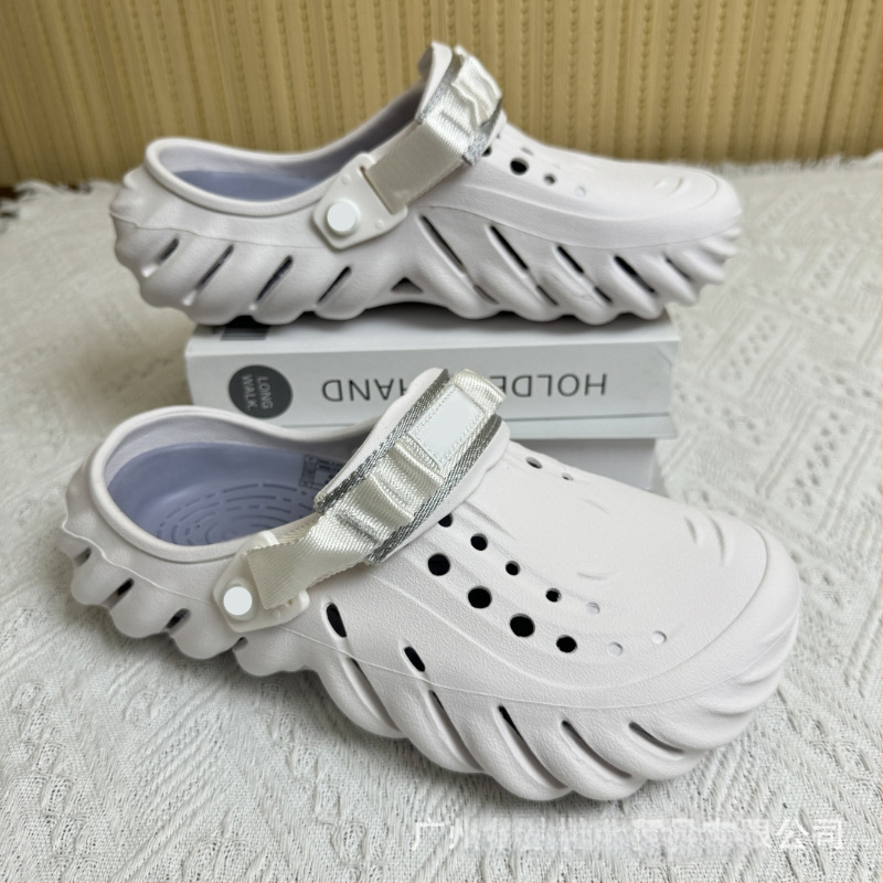 Sandale pentru bărbați — partea superioară și talpa din EVA, rezistente la uzură, pentru patru sezoane, încălțăminte casual outdoor, tehnologie talpă din viscoză