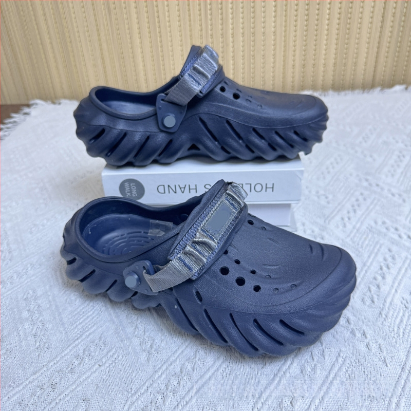 Sandale pentru bărbați — partea superioară și talpa din EVA, rezistente la uzură, pentru patru sezoane, încălțăminte casual outdoor, tehnologie talpă din viscoză