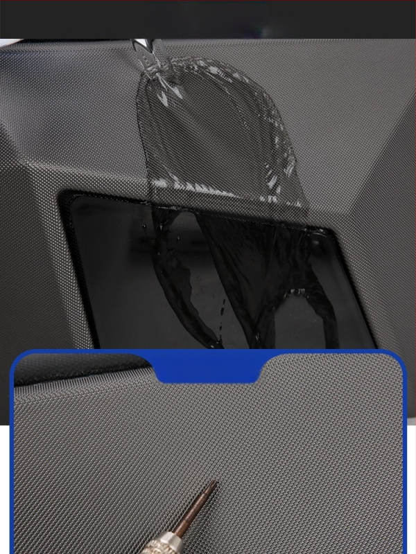 Ανδρική χιαστί τσάντα, PVC περίβλημα, πολυεστερική επένδυση, μάρκα Pengyu, αναπνεύσιμη, αδιάβροχη, ανθεκτική στη φθορά, επεκτάσιμη