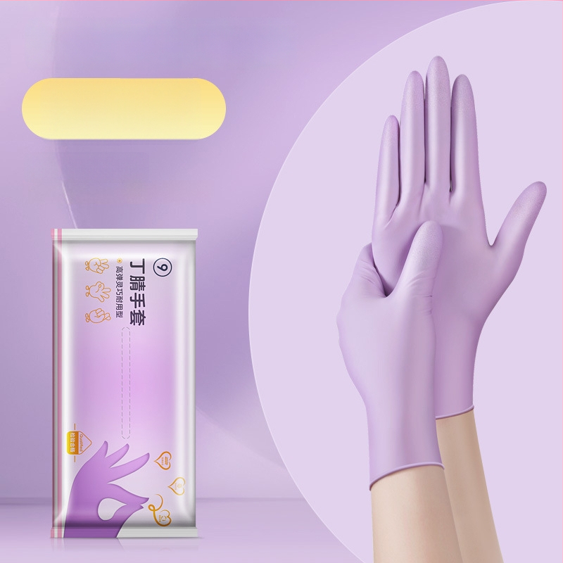 Γάντια μιας χρήσης για πλύσιμο πιάτων - λατέξ, κανονικό πάχος, μήκος 28 εκ, μάρκα Qiaofeng