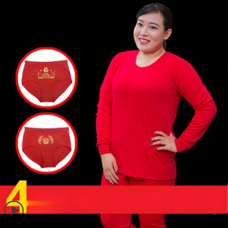 Set de lenjerie termică pentru bărbați, 100% bumbac — călduros pulover cu guler rotund, mâneci lungi și pantaloni, țesătură de greutate medie 181–200 g/m2