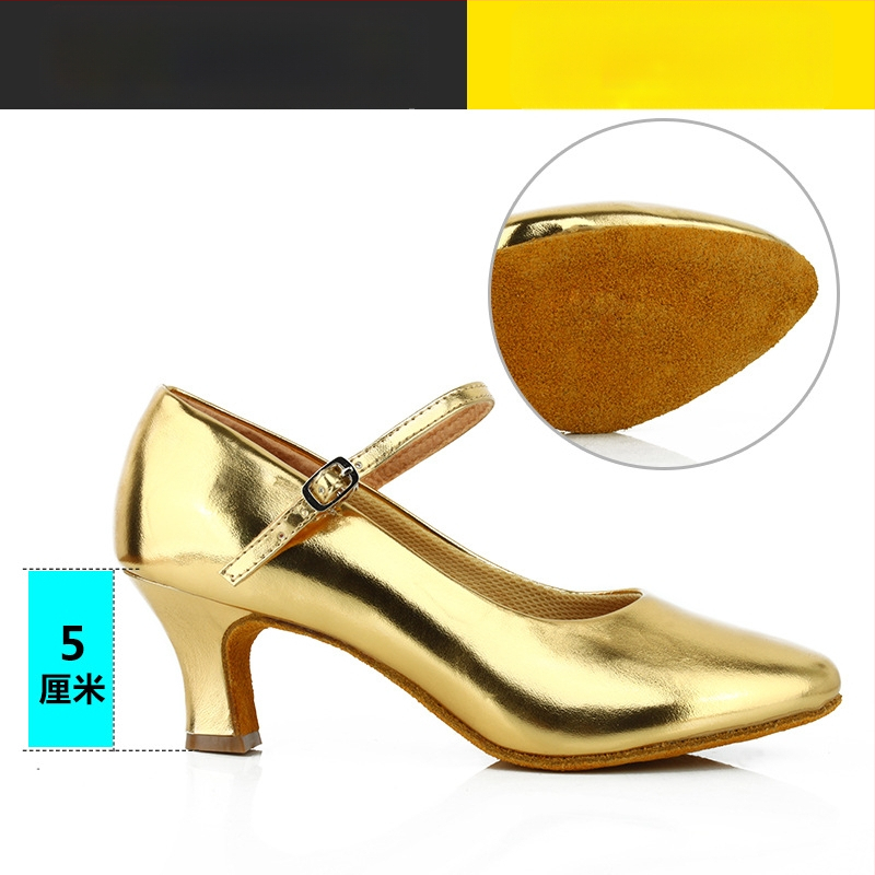 Ženske latino plesne cipele, srednja peta, mek đon, moderan profesionalni dizajn, Sartre Saiwei
