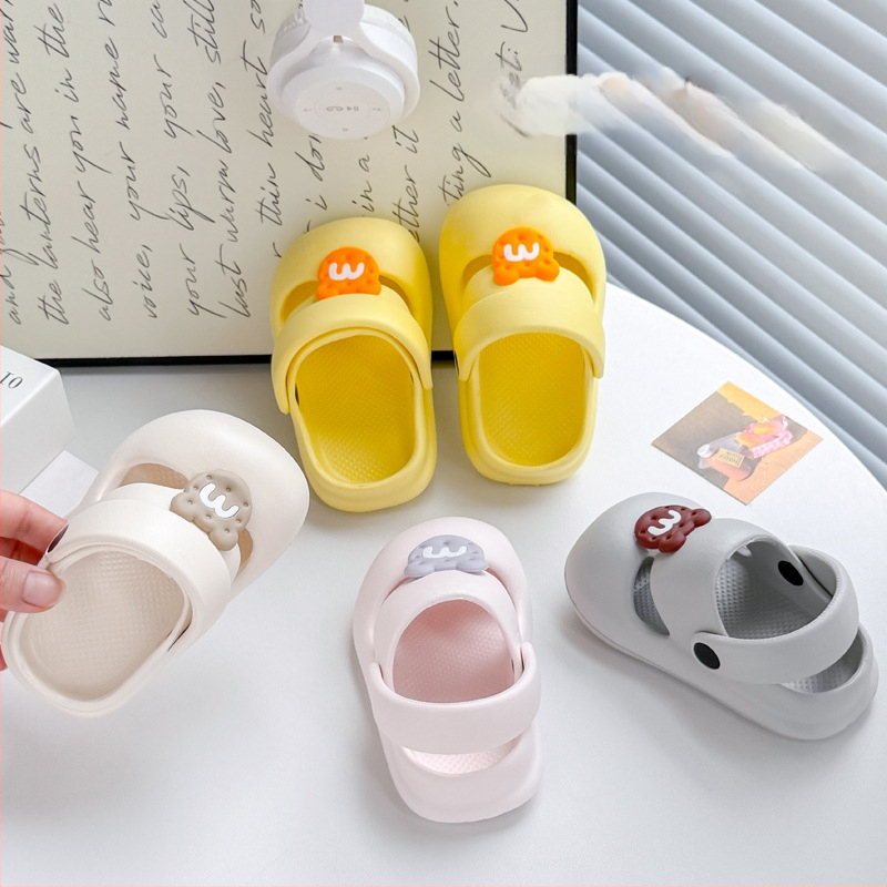 Sandale unisex pentru copii 1–6 ani, cu partea superioară EVA, talpă antiderapantă și moale, pentru interior și exterior