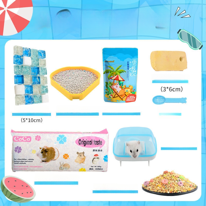 Pachet pentru hamster: Kit complet de alimente și gustări pentru începători | Hrană pentru animale de companie, Brand: Altul, Fără import