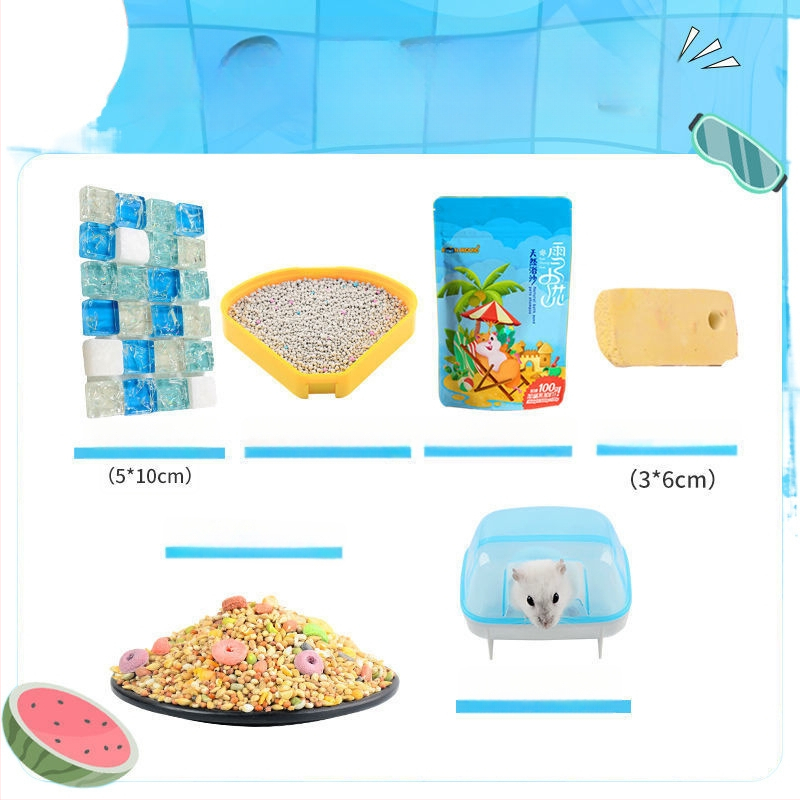 Pachet pentru hamster: Kit complet de alimente și gustări pentru începători | Hrană pentru animale de companie, Brand: Altul, Fără import