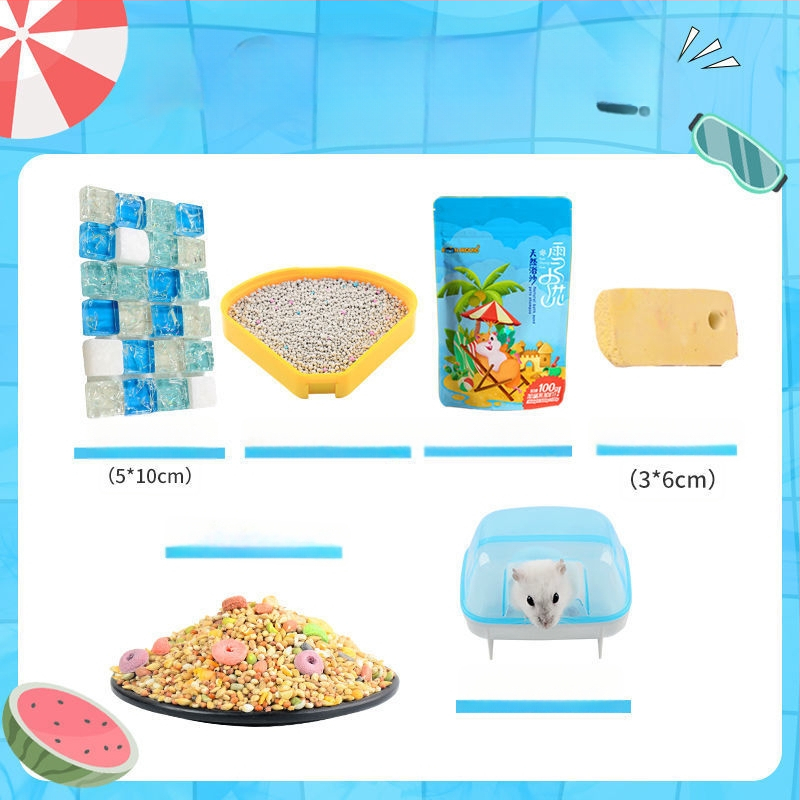 Pachet pentru hamster: Kit complet de alimente și gustări pentru începători | Hrană pentru animale de companie, Brand: Altul, Fără import