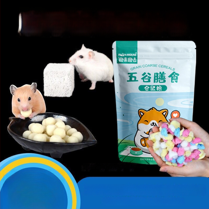 Pachet pentru hamster: Kit complet de alimente și gustări pentru începători | Hrană pentru animale de companie, Brand: Altul, Fără import