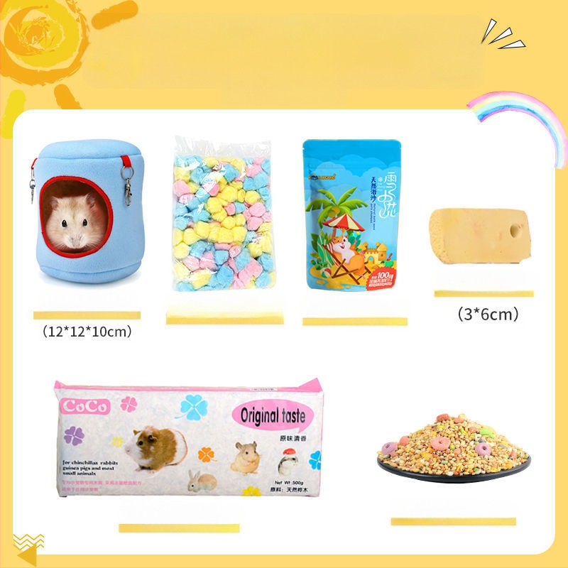 Pachet pentru hamster: Kit complet de alimente și gustări pentru începători | Hrană pentru animale de companie, Brand: Altul, Fără import