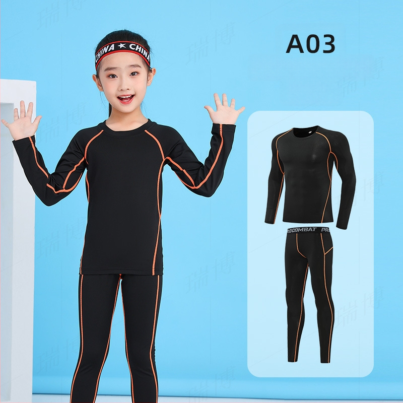 Νεανικός εφαρμοστός μακρυμάνικος βάσης τοπ, γρήγορο στέγνωμα, 93% πολυεστέρας / 7% σπάντεξ, μονόχρωμο σχέδιο, μήκος στη μέση, unisex