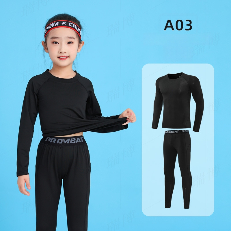 Νεανικός εφαρμοστός μακρυμάνικος βάσης τοπ, γρήγορο στέγνωμα, 93% πολυεστέρας / 7% σπάντεξ, μονόχρωμο σχέδιο, μήκος στη μέση, unisex