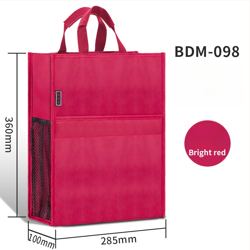 Beiduome Φάκελος Εγγράφων από Oxford με Φερμουάρ, Διπλό Χαρτοφυλάκιο για Συνέδρια, Στυλ Paper Brick