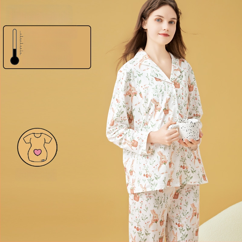 Σετ θηλασμού και μητρότητας με cardigan, Milk Silk, 100% πολυεστέρας, μακριά μανίκια, παντελόνι, άνοιξη-φθινόπωρο