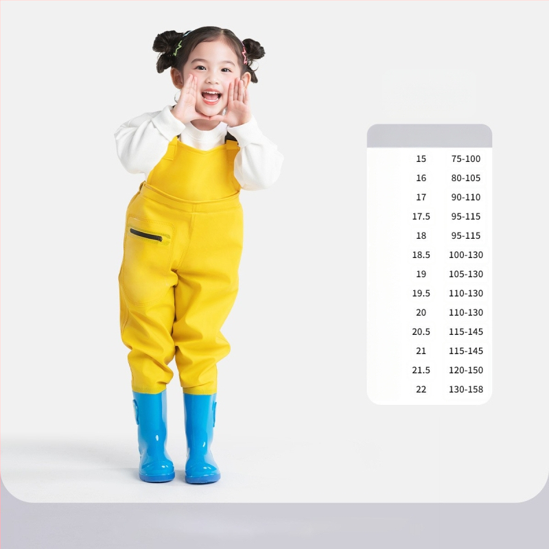 Detský ultra ľahký jednodelný brodiaci overal, vodeodolný a vetruodolný, unisex, celoročný, na plávanie, brodenie a rybolov