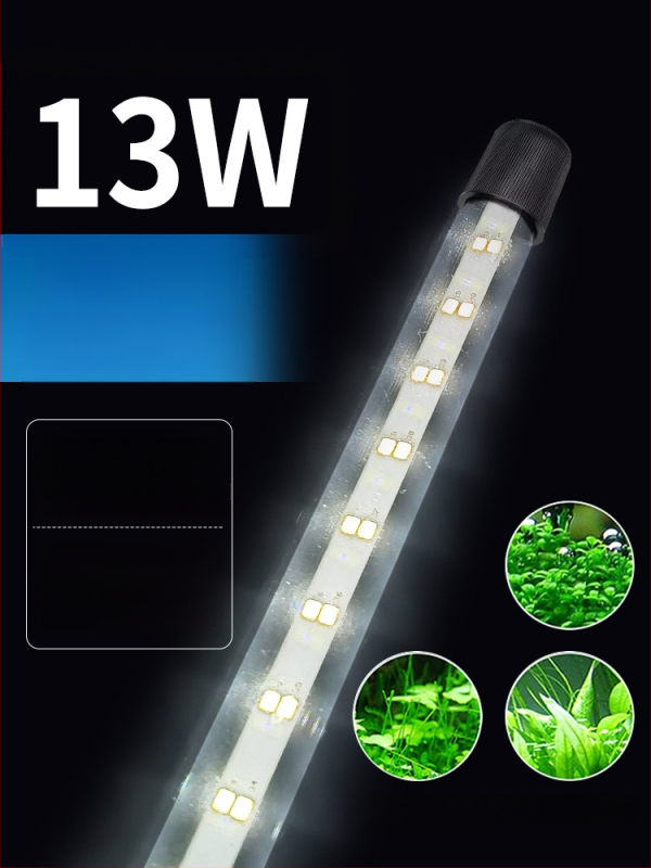 Υποβρύχιο LED φως για ενυδρείο με λειτουργία εναλλαγής χρωμάτων — πλαστικό περίβλημα, ισχύς 3–17 W, βάρος 0.65–1.5, μάρκα Jialu