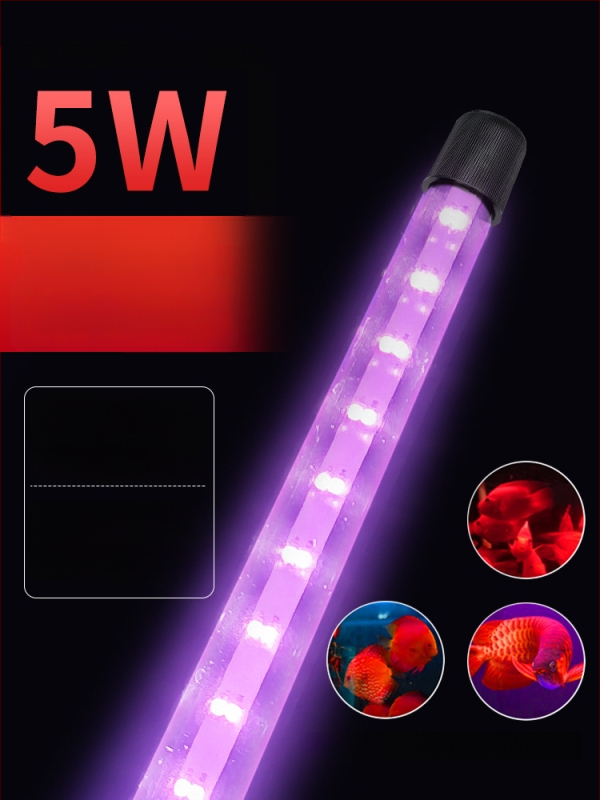 Υποβρύχιο LED φως για ενυδρείο με λειτουργία εναλλαγής χρωμάτων — πλαστικό περίβλημα, ισχύς 3–17 W, βάρος 0.65–1.5, μάρκα Jialu
