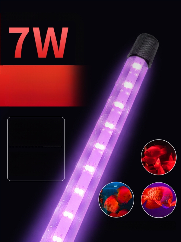 Υποβρύχιο LED φως για ενυδρείο με λειτουργία εναλλαγής χρωμάτων — πλαστικό περίβλημα, ισχύς 3–17 W, βάρος 0.65–1.5, μάρκα Jialu