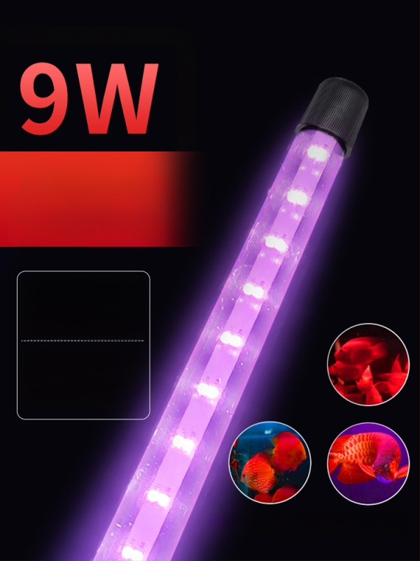 Υποβρύχιο LED φως για ενυδρείο με λειτουργία εναλλαγής χρωμάτων — πλαστικό περίβλημα, ισχύς 3–17 W, βάρος 0.65–1.5, μάρκα Jialu