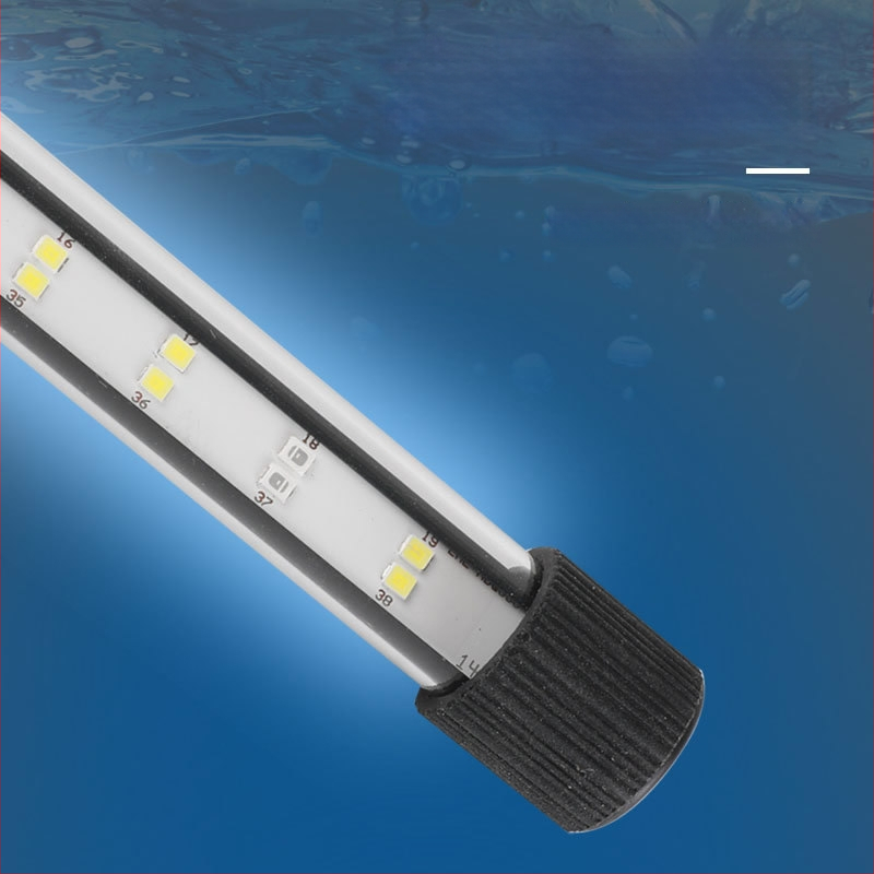 Υποβρύχιο LED φως για ενυδρείο με λειτουργία εναλλαγής χρωμάτων — πλαστικό περίβλημα, ισχύς 3–17 W, βάρος 0.65–1.5, μάρκα Jialu