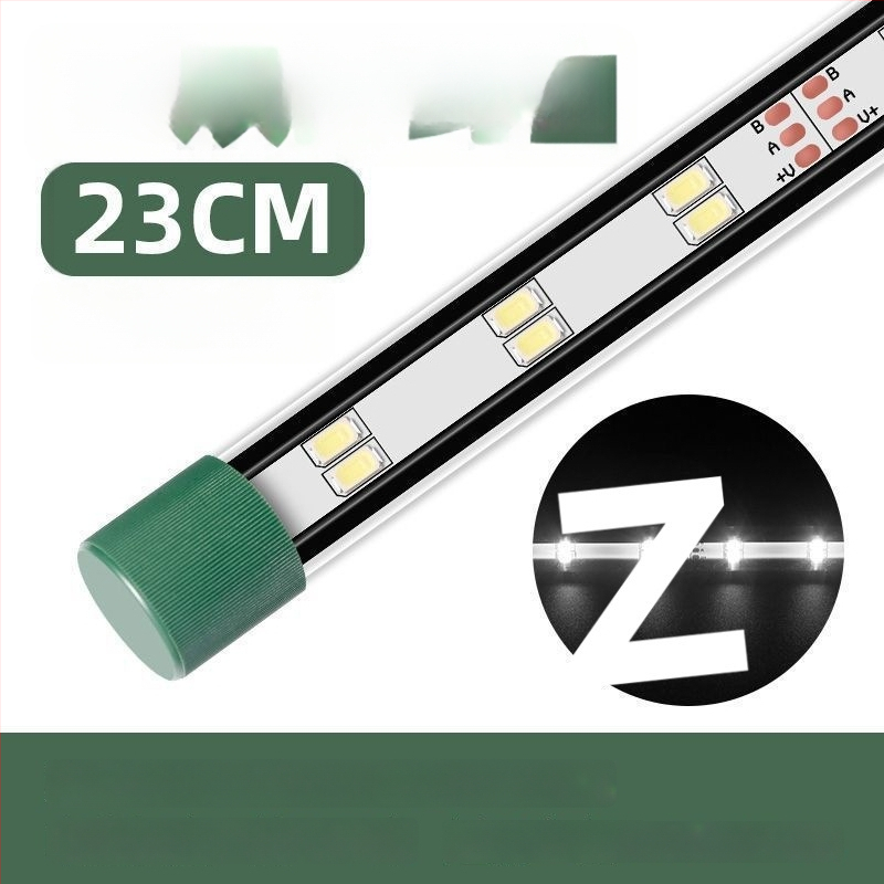 LED φωτιστικό ενυδρείου, αδιάβροχο, με βεντούζα, για υδρόβια φυτά και διακοσμητικά ενυδρεία