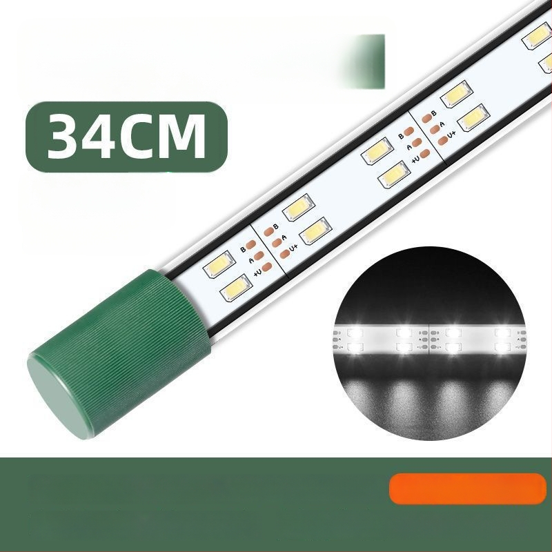 LED φωτιστικό ενυδρείου, αδιάβροχο, με βεντούζα, για υδρόβια φυτά και διακοσμητικά ενυδρεία