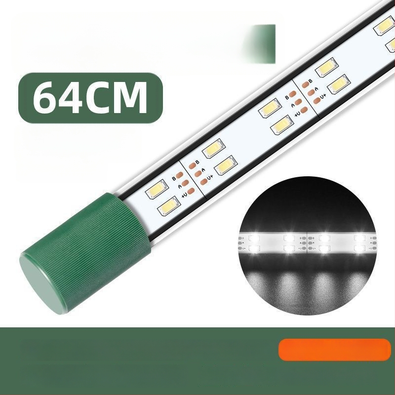 LED φωτιστικό ενυδρείου, αδιάβροχο, με βεντούζα, για υδρόβια φυτά και διακοσμητικά ενυδρεία