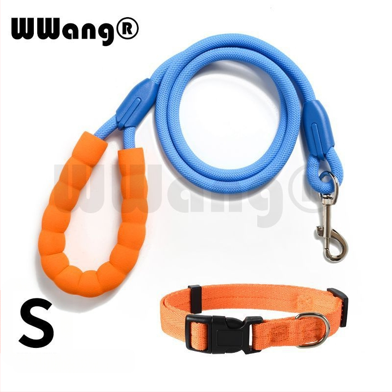 Lesă pentru câini de plimbare – nylon, retractabilă, potrivită pentru câini mici și de talie medie