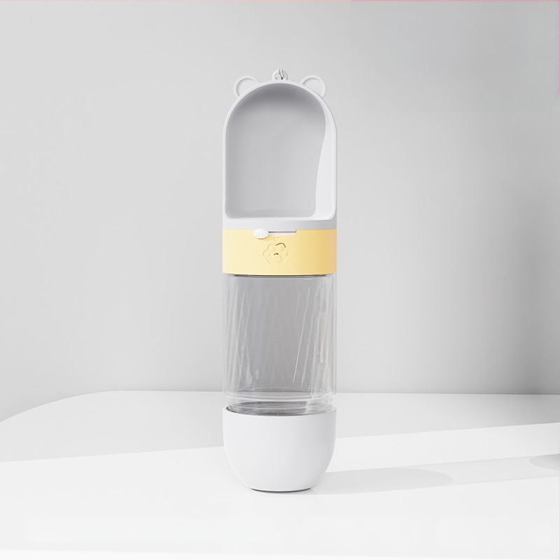 Котешка купа за хранене с интегрирана вода и храна — Материал: пластмаса + неръждаема стомана; Автоматично хранене; Марка: Dog Overlord; Опаковка: 50; За котки