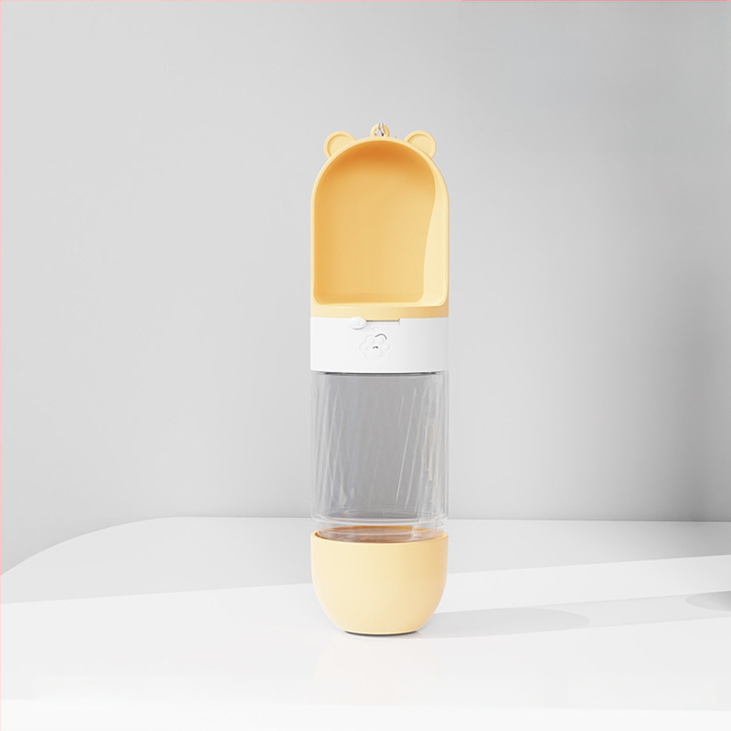 Котешка купа за хранене с интегрирана вода и храна — Материал: пластмаса + неръждаема стомана; Автоматично хранене; Марка: Dog Overlord; Опаковка: 50; За котки