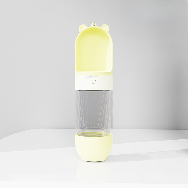 Котешка купа за хранене с интегрирана вода и храна — Материал: пластмаса + неръждаема стомана; Автоматично хранене; Марка: Dog Overlord; Опаковка: 50; За котки