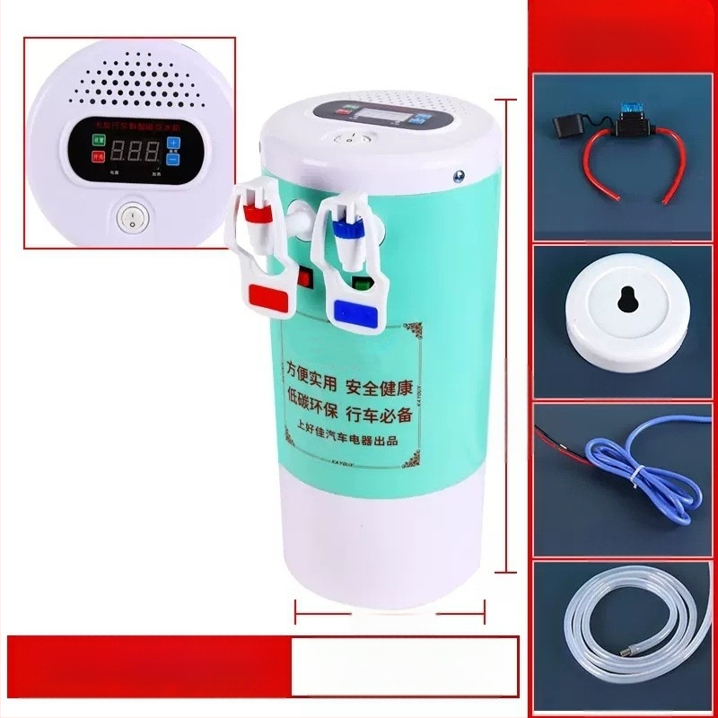 Kamionra szerelt 24V-es vízszolgáltató intelligens fűtéssel és csészés vízforralóval — ABS + rozsdamentes acél, testreszabható feldolgozás