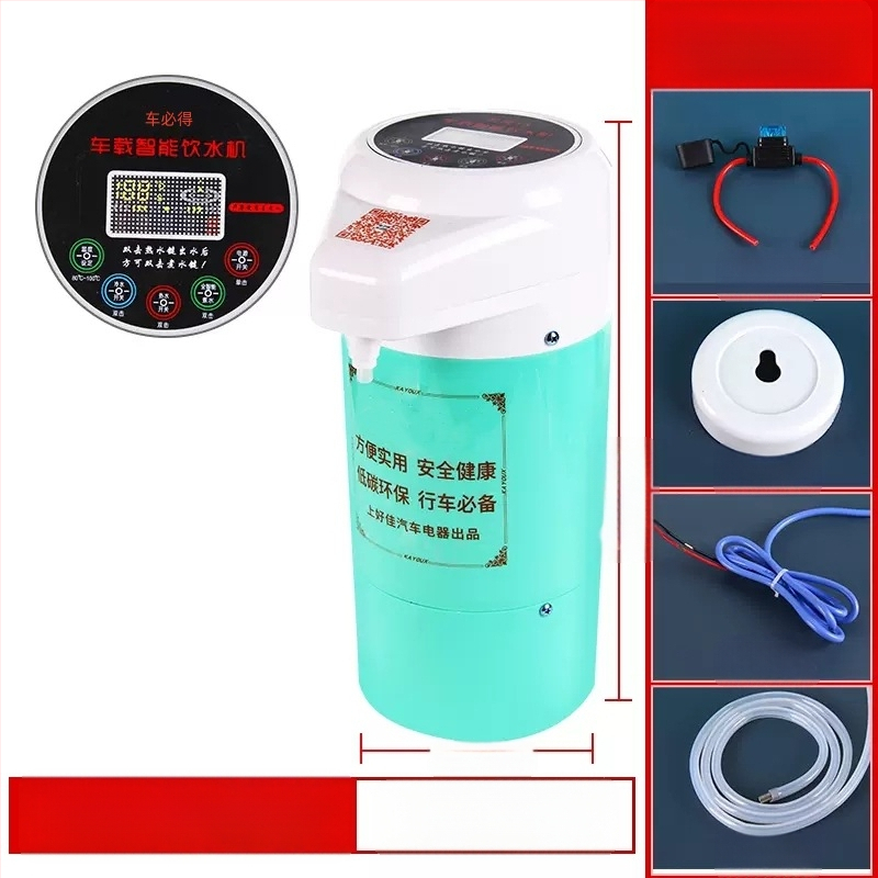 Kamionra szerelt 24V-es vízszolgáltató intelligens fűtéssel és csészés vízforralóval — ABS + rozsdamentes acél, testreszabható feldolgozás