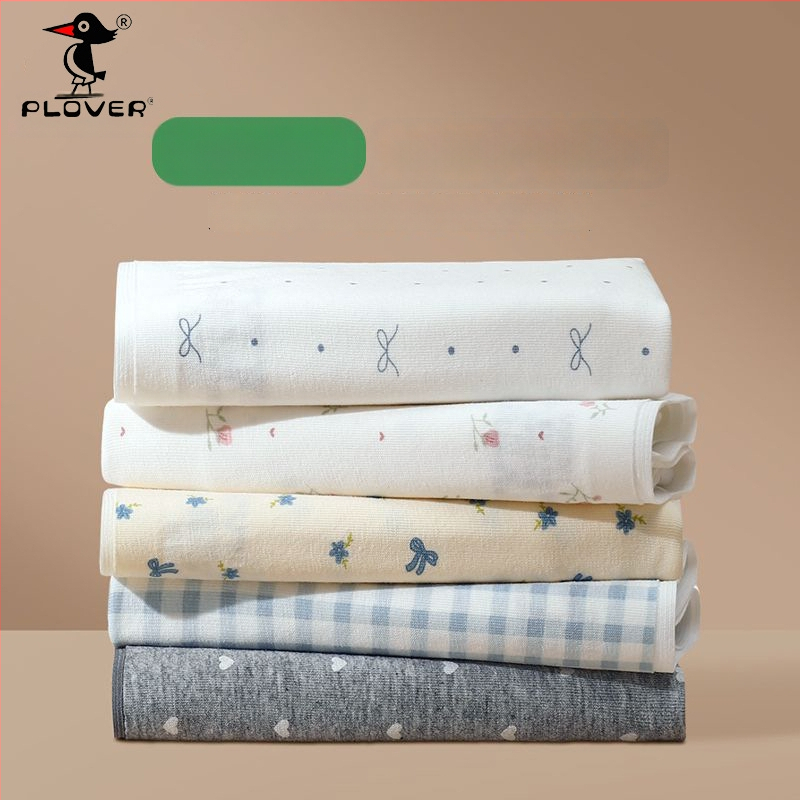 Ženské bavlnené nohavičky s vysokým pásom, antibakteriálne, priedušné, rýchloschnúce; pletený materiál; rozkroková podšívka 95–100% bavlna