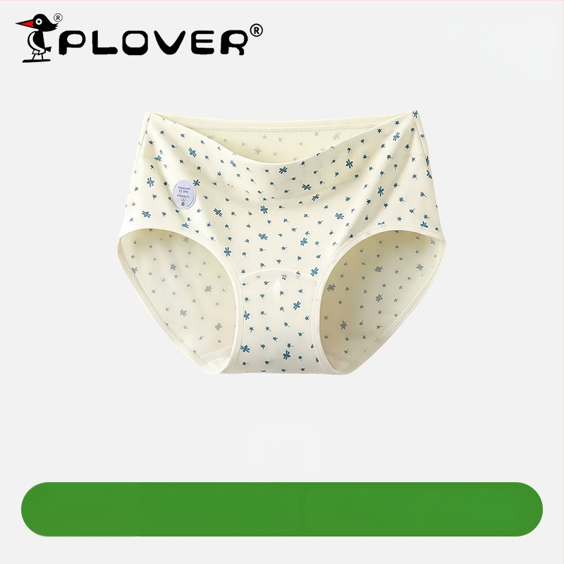 Ženské bavlnené nohavičky s vysokým pásom, antibakteriálne, priedušné, rýchloschnúce; pletený materiál; rozkroková podšívka 95–100% bavlna