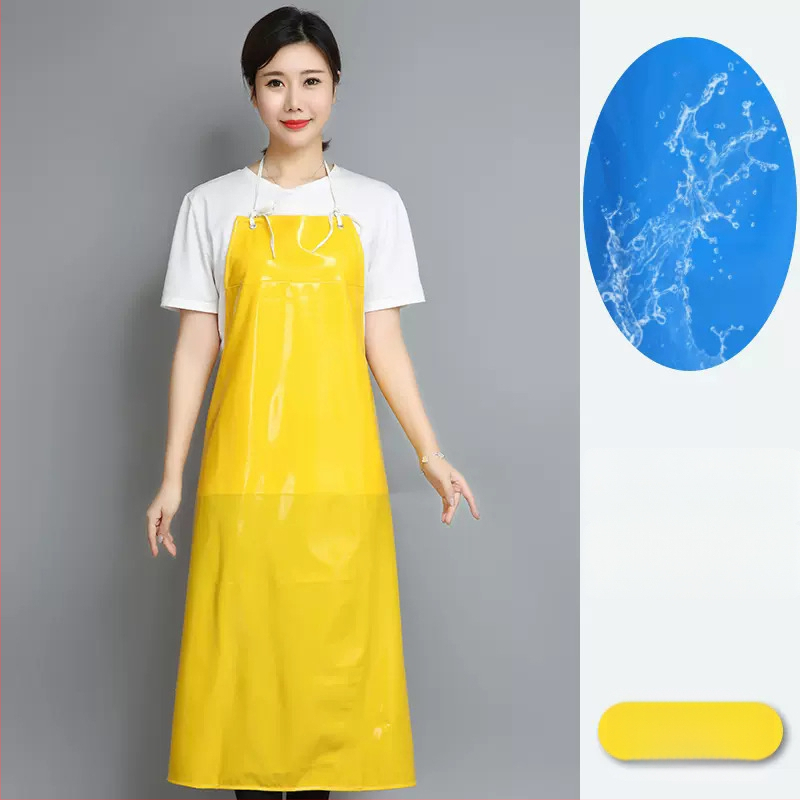 PU престилка без ръкави, маслоустойчива и устойчива на петна, модерен минималистичен стил, едноцветна