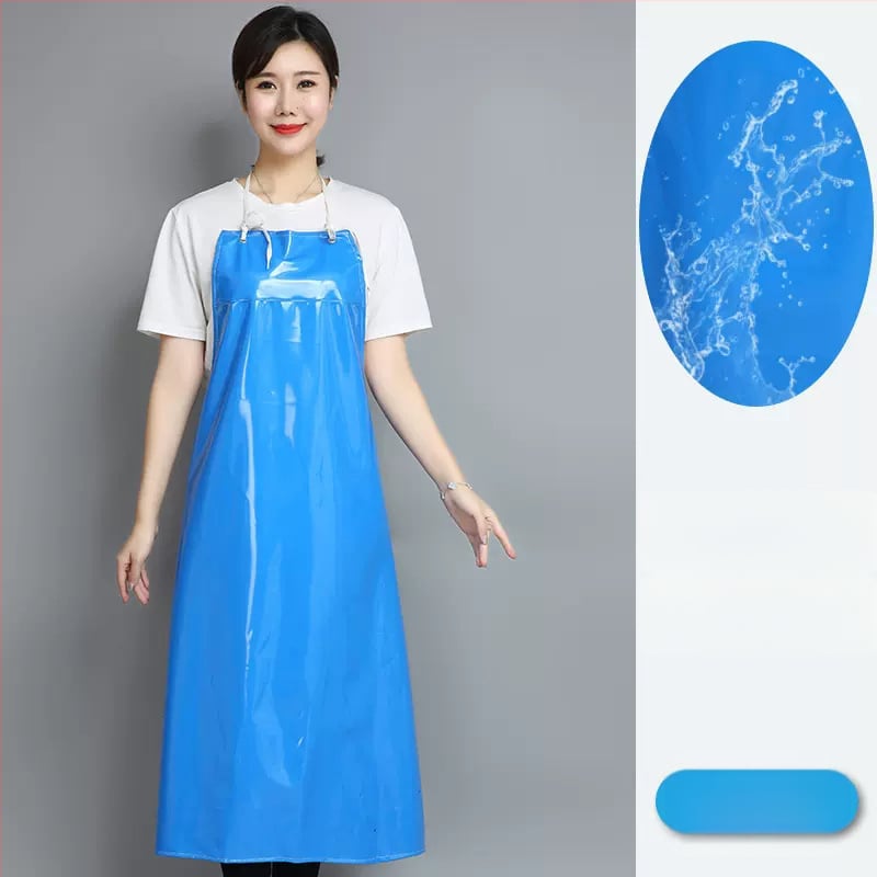 PU престилка без ръкави, маслоустойчива и устойчива на петна, модерен минималистичен стил, едноцветна