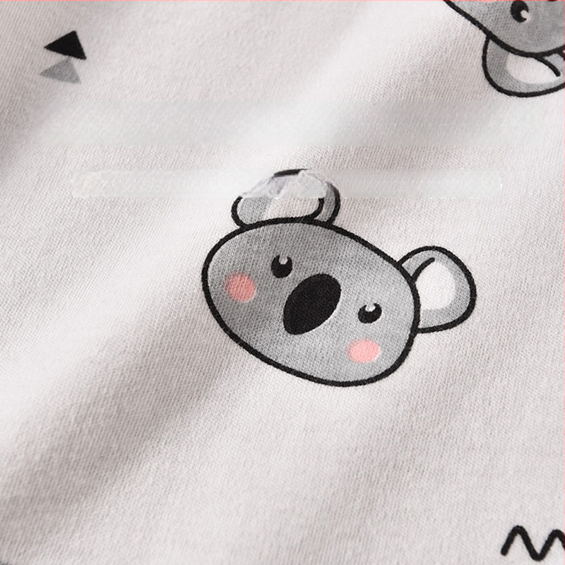 Βαμβακερό σετ μωρού: γιλέκο με μακριά μανίκια και παντελόνι με ανοιχτή περιοχή, για 1–3 ετών, άνοιξη-φθινόπωρο