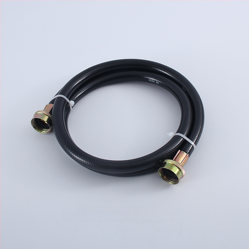 Prívodná a odtoková hadica práčky, univerzálne závity, PVC materiál, menovitý tlak 1, prevádzková teplota 1