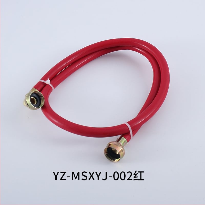 Prívodná a odtoková hadica práčky, univerzálne závity, PVC materiál, menovitý tlak 1, prevádzková teplota 1