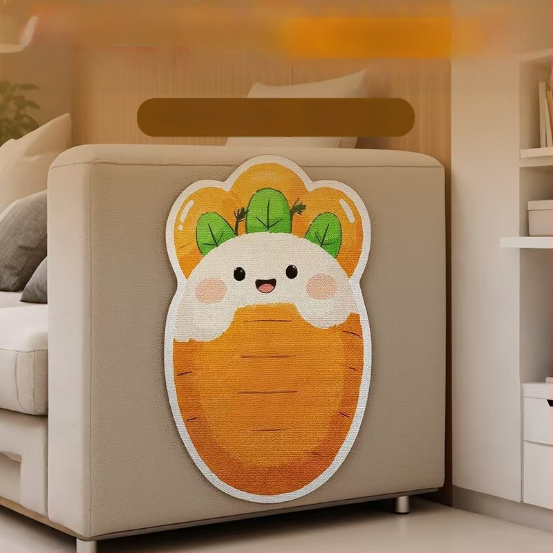 Comfortable карикатурна котешка катерушка за диван, филцова защитна повърхност, износоустойчива и многофункционална, стенна стикер-дъска, комплект 100 броя