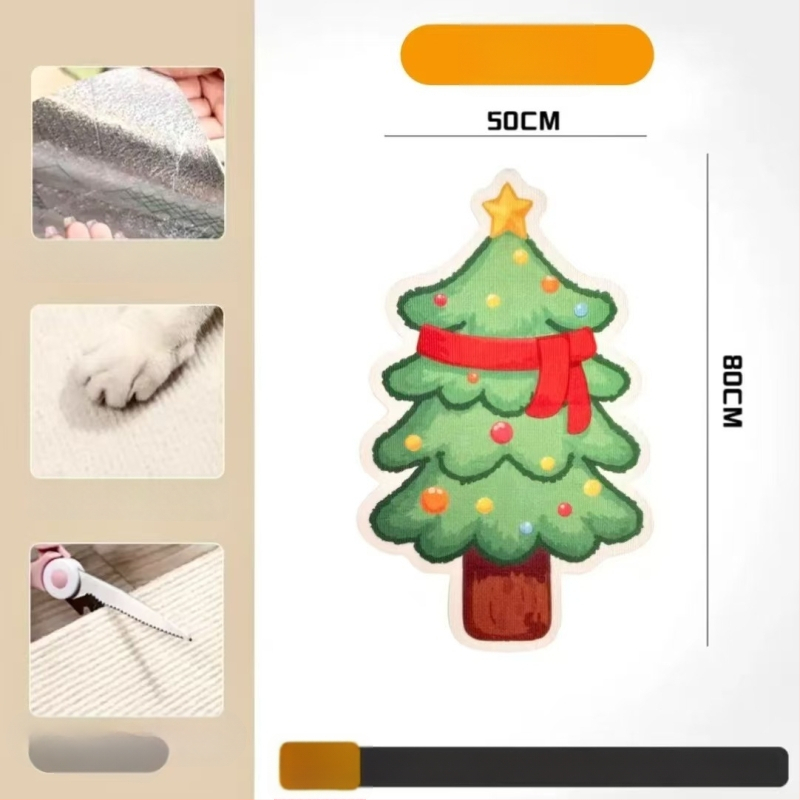 Comfortable карикатурна котешка катерушка за диван, филцова защитна повърхност, износоустойчива и многофункционална, стенна стикер-дъска, комплект 100 броя