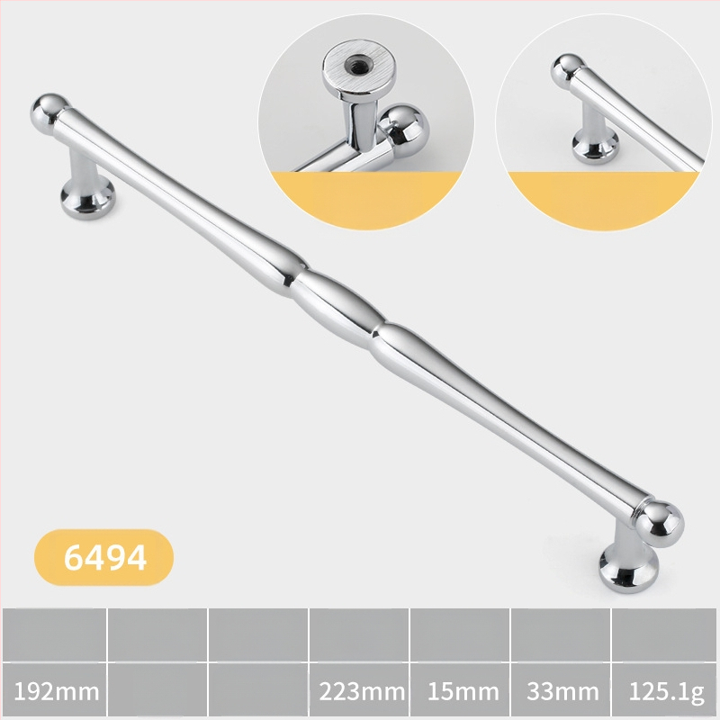 Λαβή πόρτας ντουλάπας — σφαιρική, κράμα ψευδάργύρου, ιταλικό μινιμαλιστικό στυλ, επιφανειακή τοποθέτηση, μοντέλο με μία οπή