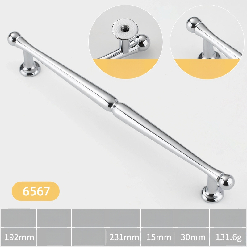 Λαβή πόρτας ντουλάπας — σφαιρική, κράμα ψευδάργύρου, ιταλικό μινιμαλιστικό στυλ, επιφανειακή τοποθέτηση, μοντέλο με μία οπή