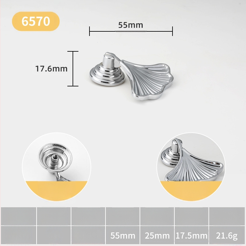 Λαβή πόρτας ντουλάπας — σφαιρική, κράμα ψευδάργύρου, ιταλικό μινιμαλιστικό στυλ, επιφανειακή τοποθέτηση, μοντέλο με μία οπή