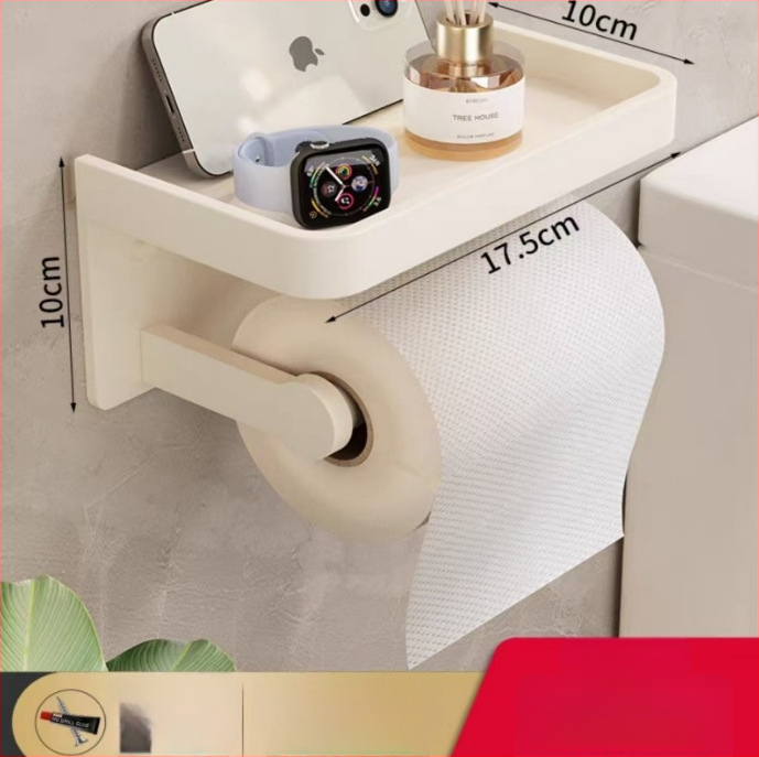 Suport pentru șervețele din Space aluminiu și oțel inoxidabil, formă pătrată, suprafață oxigenată, stil modern minimalist